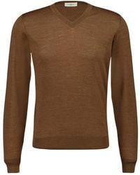Piacenza 1733 - V-Neck Knitwear - Lyst