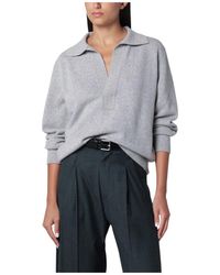 Victoria Beckham - V-Neck Knitwear - Lyst