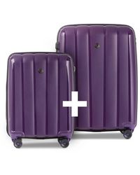 Conwood Pacifica luggage Superset S+m Crown Jewel - Paars