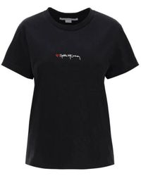 Stella McCartney - Iconics Love Katoenen T-Shirt - Lyst