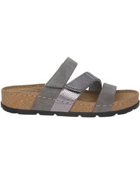 Rohde - Schoenen ,Grijs ,Suède Comfortabele Sandalen Voor Vrouwen - Lyst