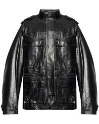 Balmain - Leather Jackets - Lyst