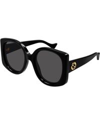 Gucci - Quadratische Sonnenbrille Gg1257S 001 53 - Lyst