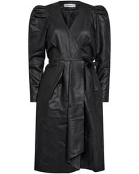 co'couture - Kleedjes ,Zwart ,Midi Jurken - Lyst