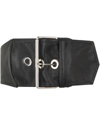 Moschino - Elegante Riem Met Moderne Centrale Gesp - Lyst