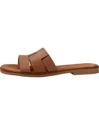 MTNG - Schoenen ,Bruin ,Leer 54181M Sandalia Plana - Lyst