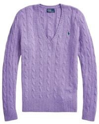 Ralph Lauren - V-Neck Knitwear - Lyst