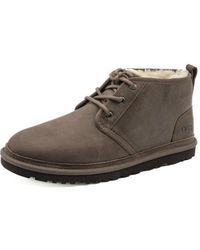 UGG - Schoenen ,Bruin ,Suède Neumel Distressed Laarzen - Lyst