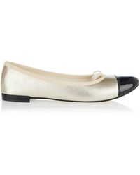Repetto - Cap-Toe Ballerina Ballet Flats - Lyst