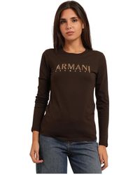 ARMANI EXCHANGE - Long Sleeve T-Shirts - Lyst