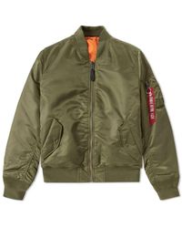 Alpha Industries - Klassiek Ma-1 Jas - Lyst