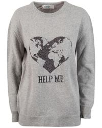 Alberta Ferretti - Round-neck knitwear - Lyst