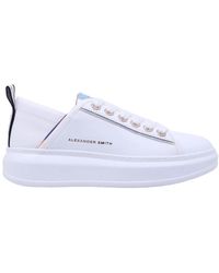Alexander Smith - Weiße Low-Top-Sneaker - Lyst