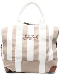 Mc2 Saint Barth - Streifenmuster Tote Tasche - Lyst