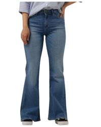Lee Jeans - Jeans ,Blauw ,Flare Jeans - Lyst