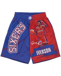 Mitchell & Ness - Nba Burst Mesh Basketball Shorts - Lyst