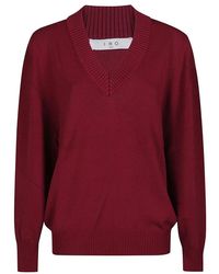 IRO - Brise V-Ausschnitt Pullover - Lyst