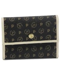 Pollini - Accessoires ,Zwart ,Heritage Logo Classic Mini Wallet - Lyst