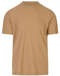 Zanone - Tops ,Katoen Slim-Fit Ice Cotton T-Shirt - Lyst