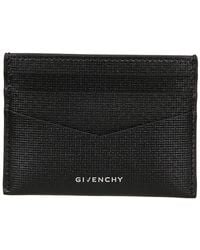 Givenchy - Foiled-branding Leather Card Holder - Lyst