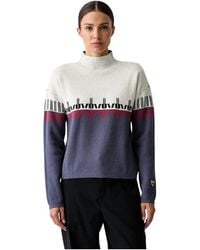 Rossignol - Fitness ,Veelkleurig ,Katoen Patroon Tn Sweater - Lyst