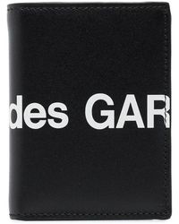 Comme des Garçons - Schwarze geldbörse mit mehreren fächern - Lyst