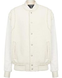 Balmain - Bomberjack Van Gestructureerd Katoen - Lyst