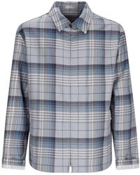 Dior - Overhemden ,Veelkleurig ,Wol Camicia M. Woven - Lyst