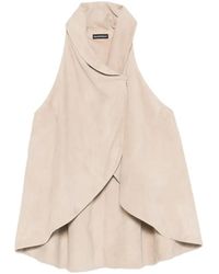 Emporio Armani - Vests - Lyst