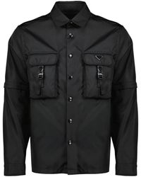 Prada - Surchemise En Re-Nylon - Lyst