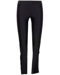 Versace Jeans Couture - Broeken ,Zwart ,Katoen Stijlvolle Broeken Voor Modeliefhebbers - Lyst