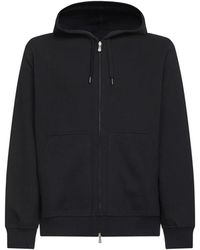 Brunello Cucinelli - Hoodies & Sweatvesten ,Zwart ,Katoen Sweaters Zwart - Lyst
