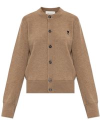 Ami Paris - Wollstrickjacke - Lyst