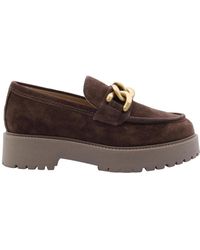 Nero Giardini - Schoenen ,Bruin ,Leer Brandis Loafers - Lyst