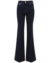 CYCLE - Jeans ,Blauw ,Katoen Flaire High Rise Flared Jeans - Lyst