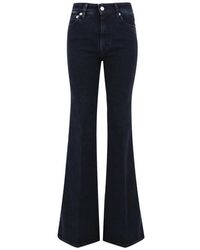 CYCLE - Jeans ,Blauw ,Katoen Flaire High Rise Flared Jeans - Lyst