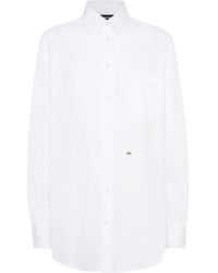 DSquared² - Weiße Maxi Dean Hemd - Lyst