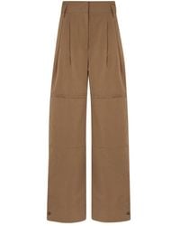 Alberta Ferretti - Wide Trousers - Lyst