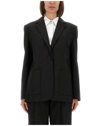 THE GARMENT - Jassen ,Zwart ,Oversized Revers Blazer - Lyst