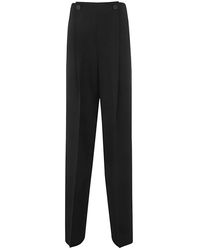 Max Mara - Broeken ,Zwart ,Amedea Wide Leg Smoking Broek - Lyst
