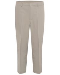Kaffe - Cropped Trousers - Lyst
