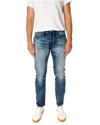 Denham - Klassieke Straight Fit Jeans Met Lage Taille - Lyst