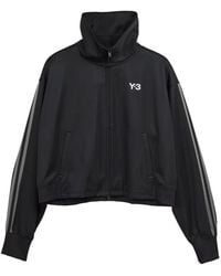 adidas - Jassen ,Zwart ,Y-3 Firebird Track Top Zwart - Lyst