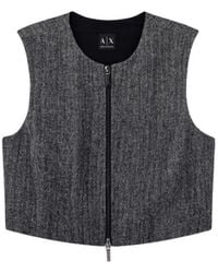 ARMANI EXCHANGE - Vests - Lyst