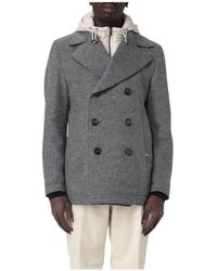 BOSS - Double-Breasted Coats - Lyst