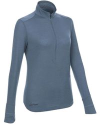 Lamunt - Blauer alexandra langarm trainings-top - Lyst