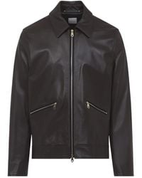 Paul Smith - Leather Jackets - Lyst