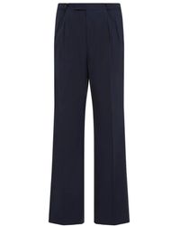 Prada - Blaue Hose Stilvoll Ss25 - Lyst