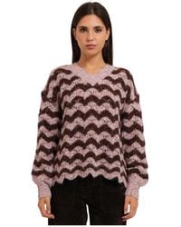 GAUDI - V-Neck Knitwear - Lyst