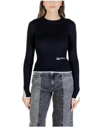 KARL LAGERFELD - Round-Neck Knitwear - Lyst